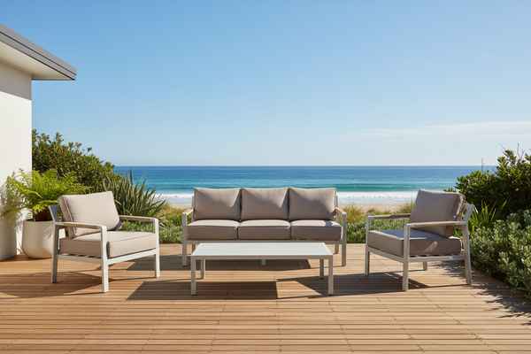 Sandy Bay Outdoor 4 piece Lounge Set