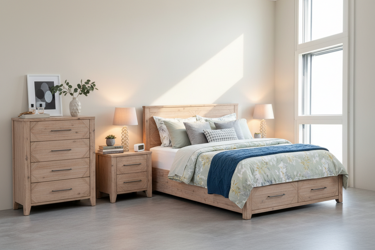 Santa Fe Bed with Storage