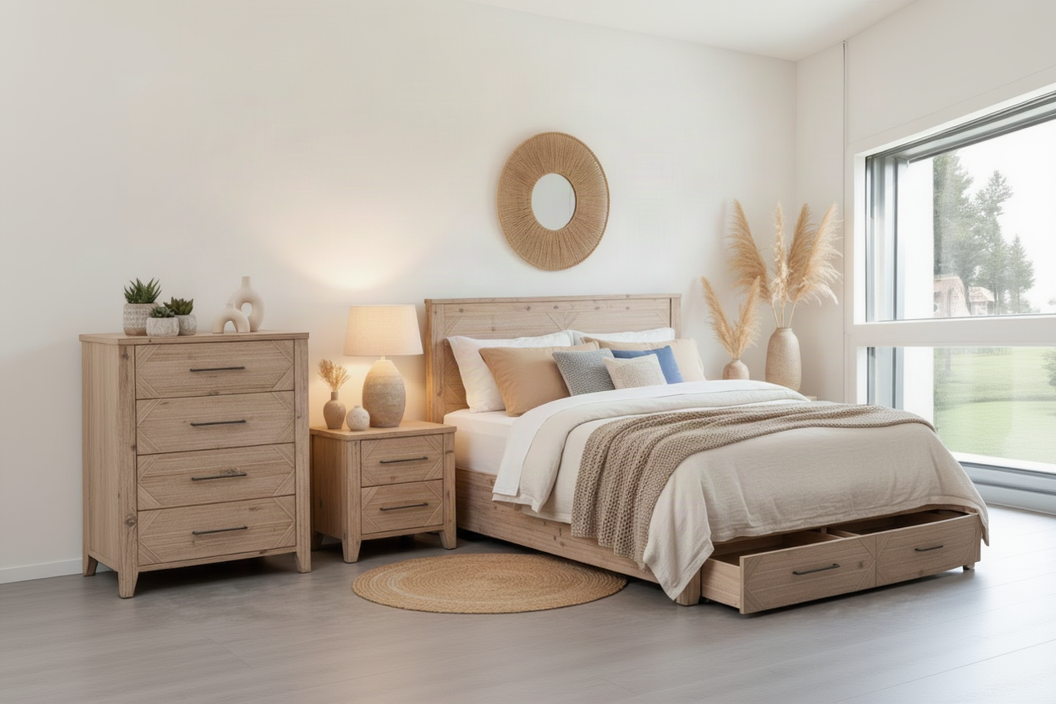 Santa Fe Bed with Storage