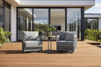 Chicago 3-Pce Swival Outdoor Set