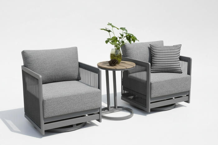 Chicago 3-Pce Outdoor Set