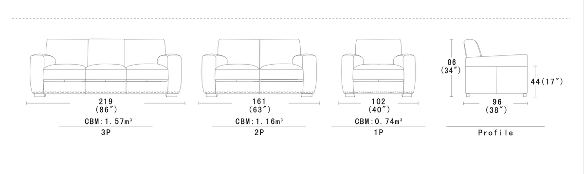 Naples Leather Lounge