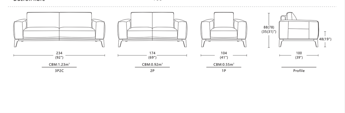 Apollo Fabric Lounge