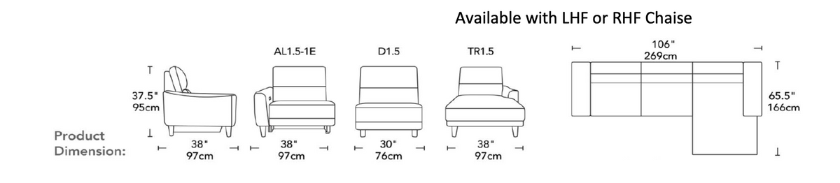 Huntington Chaise Lounge