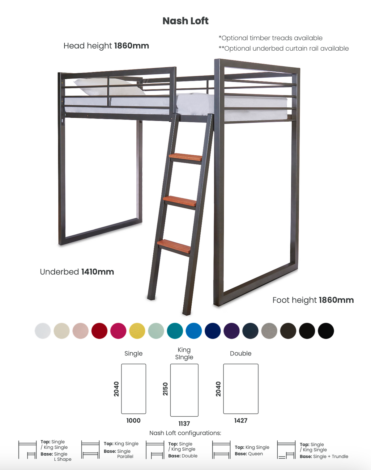 Nash Loft Bed