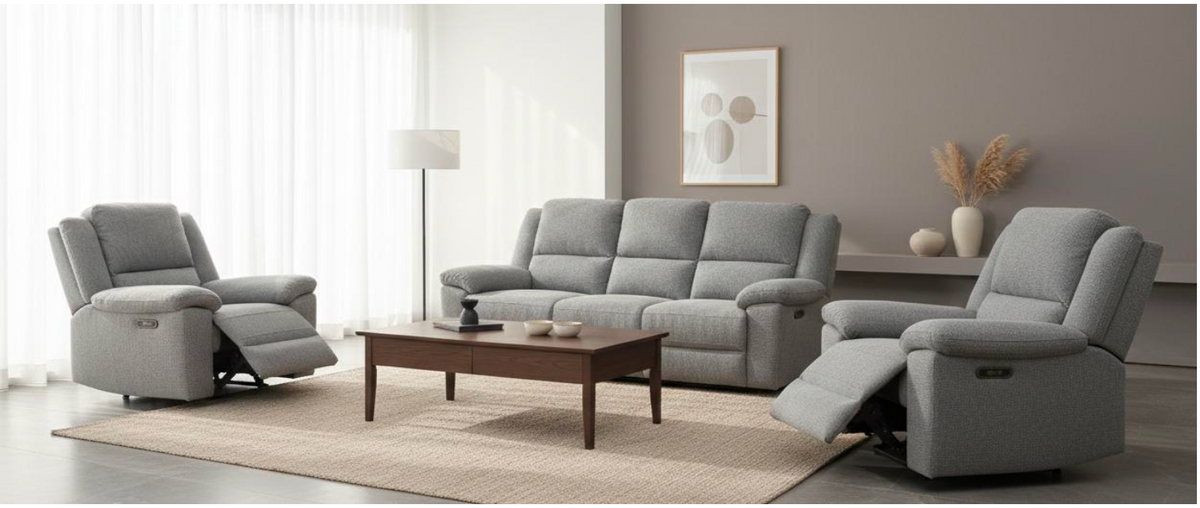 Vito 3-Pce Recliner Lounge Suite