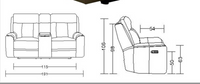 Venue Electric 2 Seater Triple Motor with Fridge