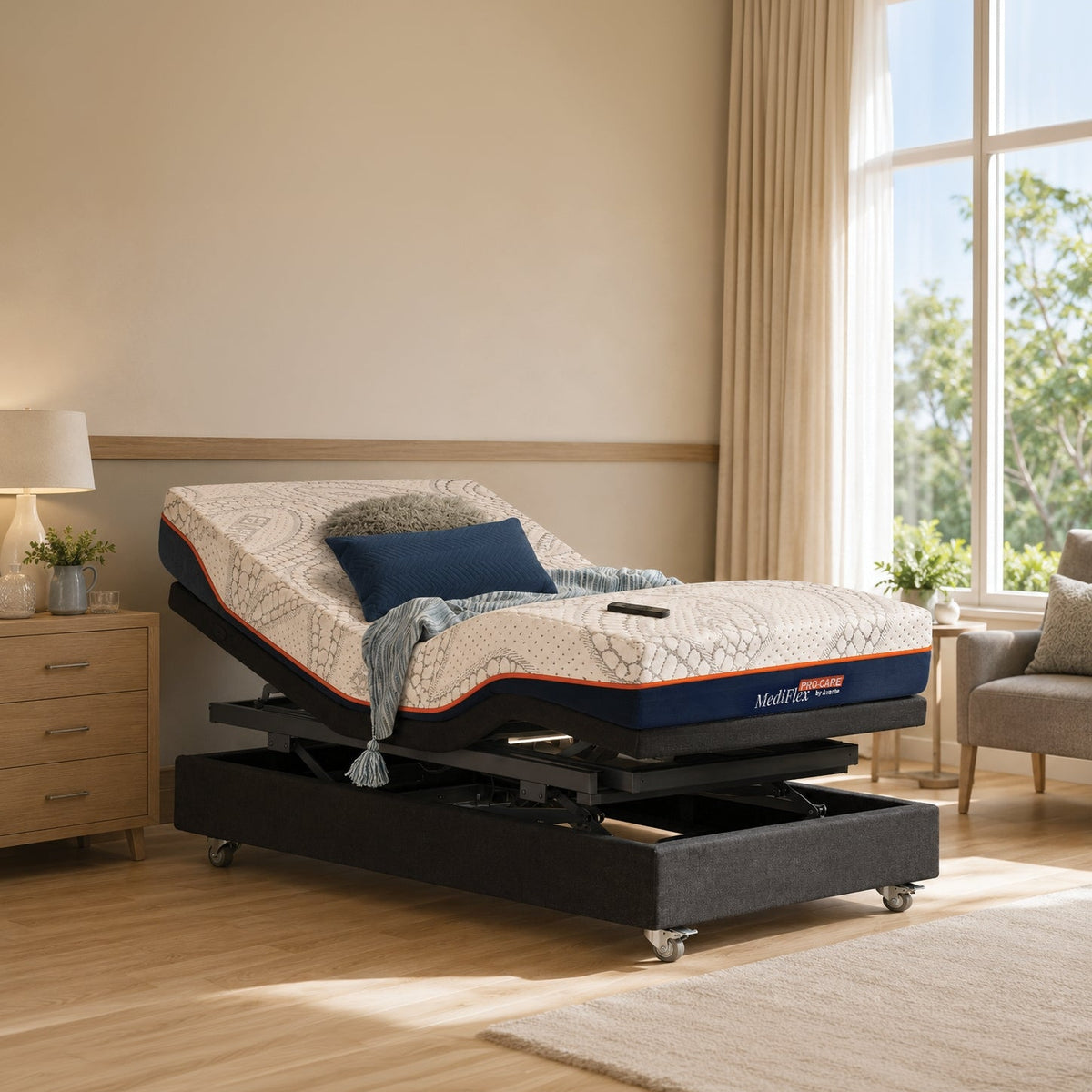 Smart Flex 3 Hi-Lo Adjustable Bed & Mattress Package