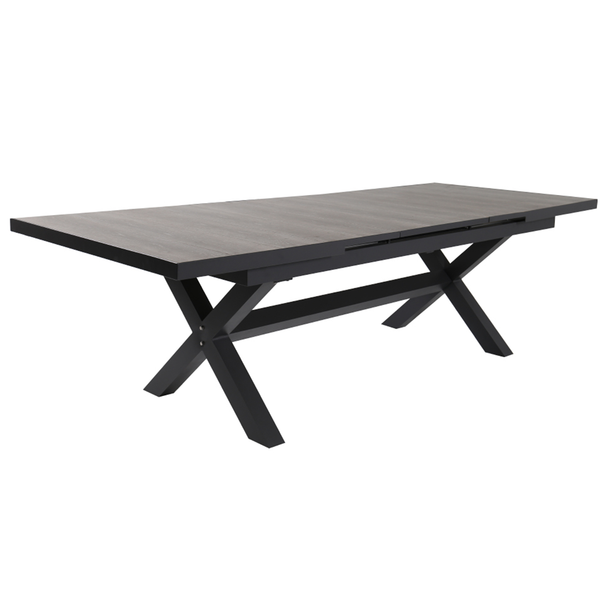 Sultan Outdoor Auto Extension Dining Table Grey