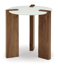 Cyrus Marble Lamp Table