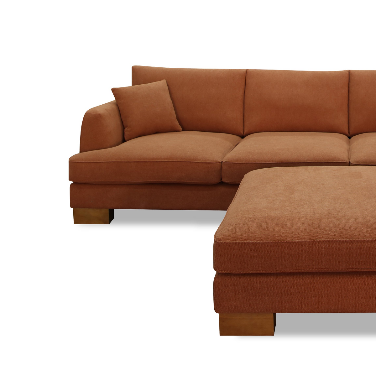 Trinity Fabric Lounge with Ottoman