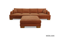 Trinity Fabric Lounge with Ottoman