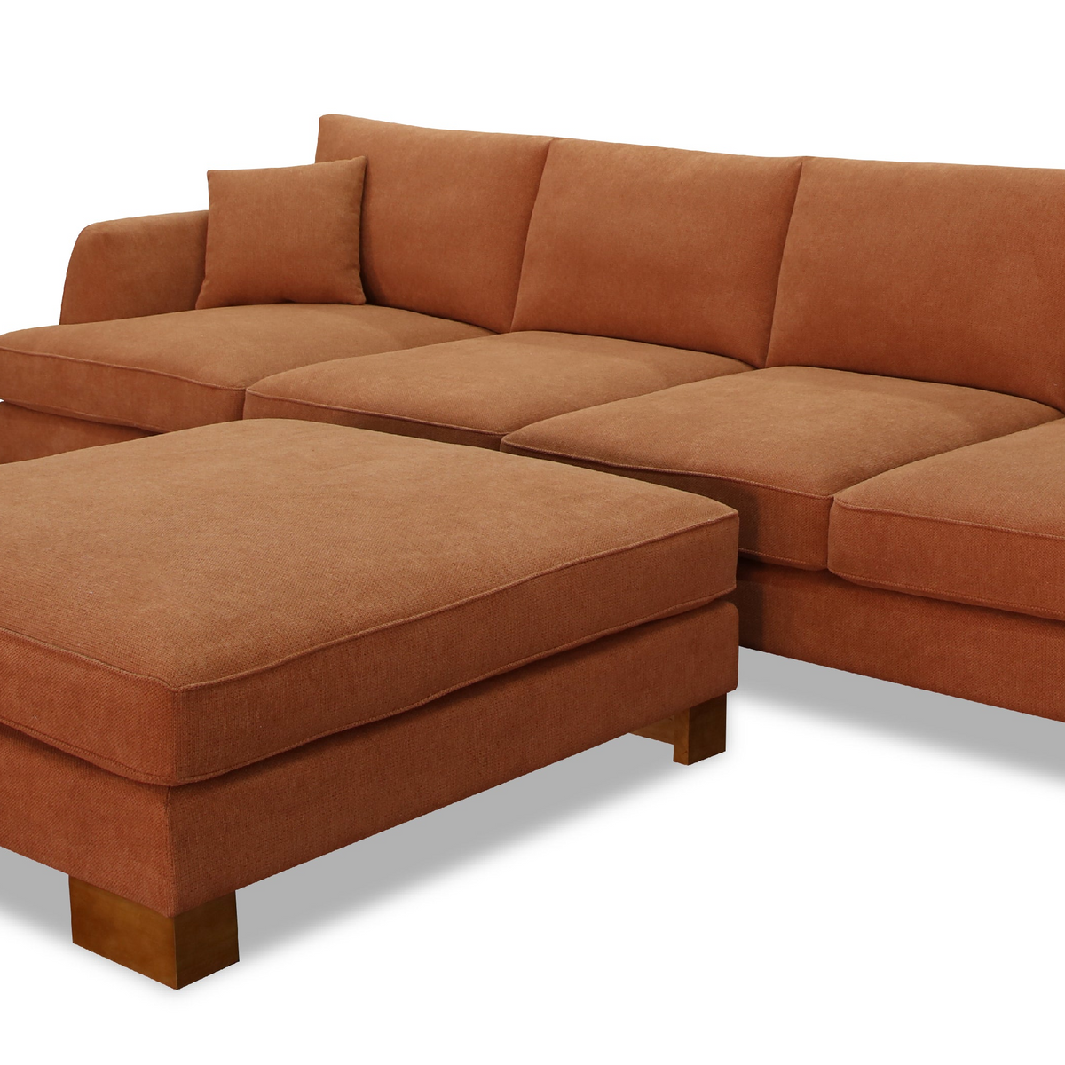 Trinity Fabric Lounge with Ottoman