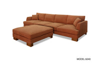 Trinity Fabric Lounge with Ottoman