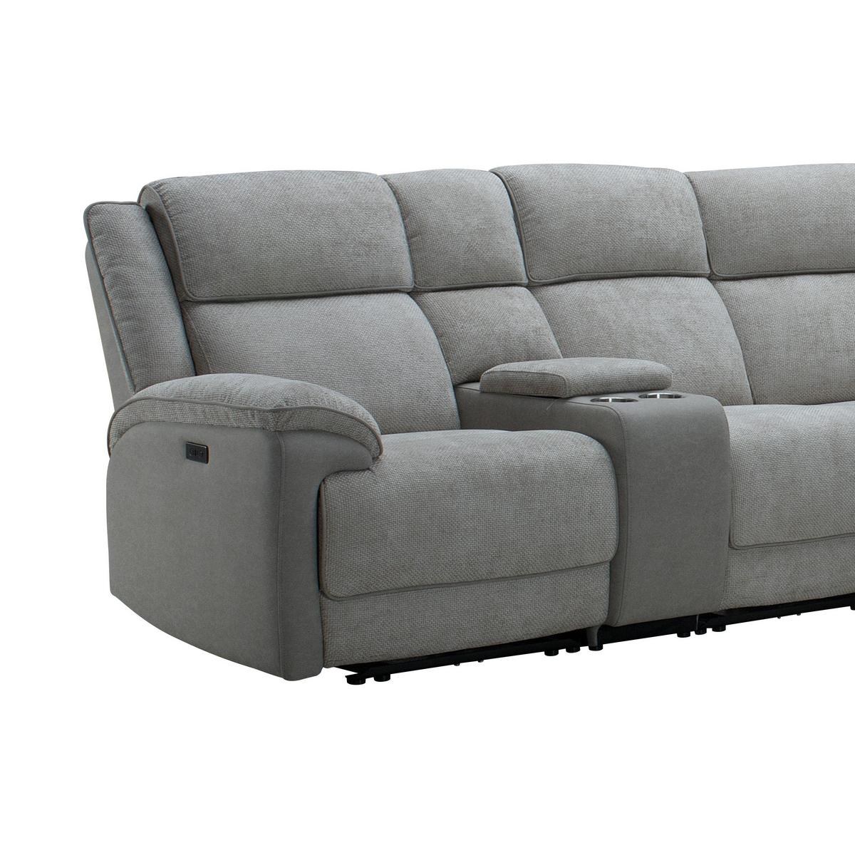 Tennessee Electric Corner Twin Recliner Lounge