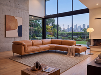 Trivoli Leather Corner Lounge