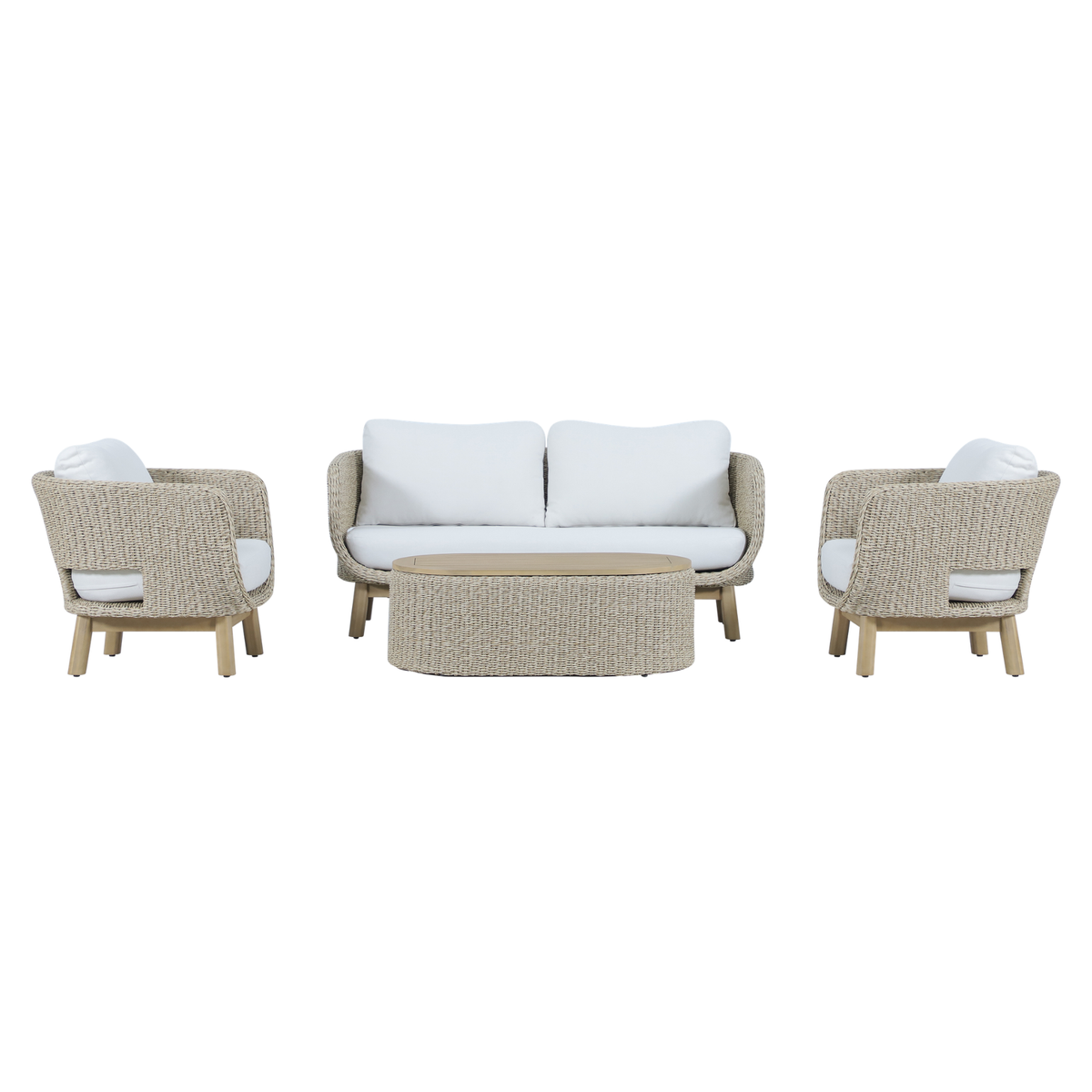 Fortuna 4 Piece Outdoor Lounge Set