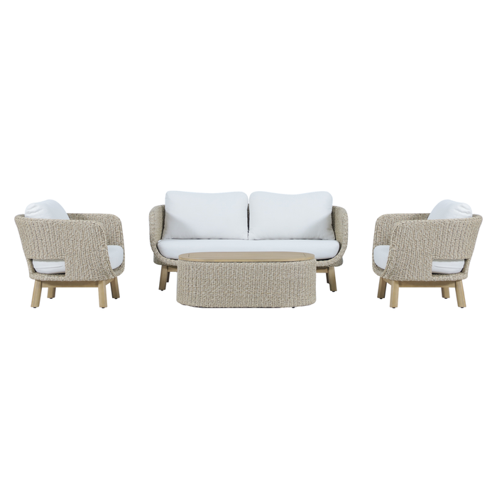 Fortuna 4 Piece Outdoor Lounge Set