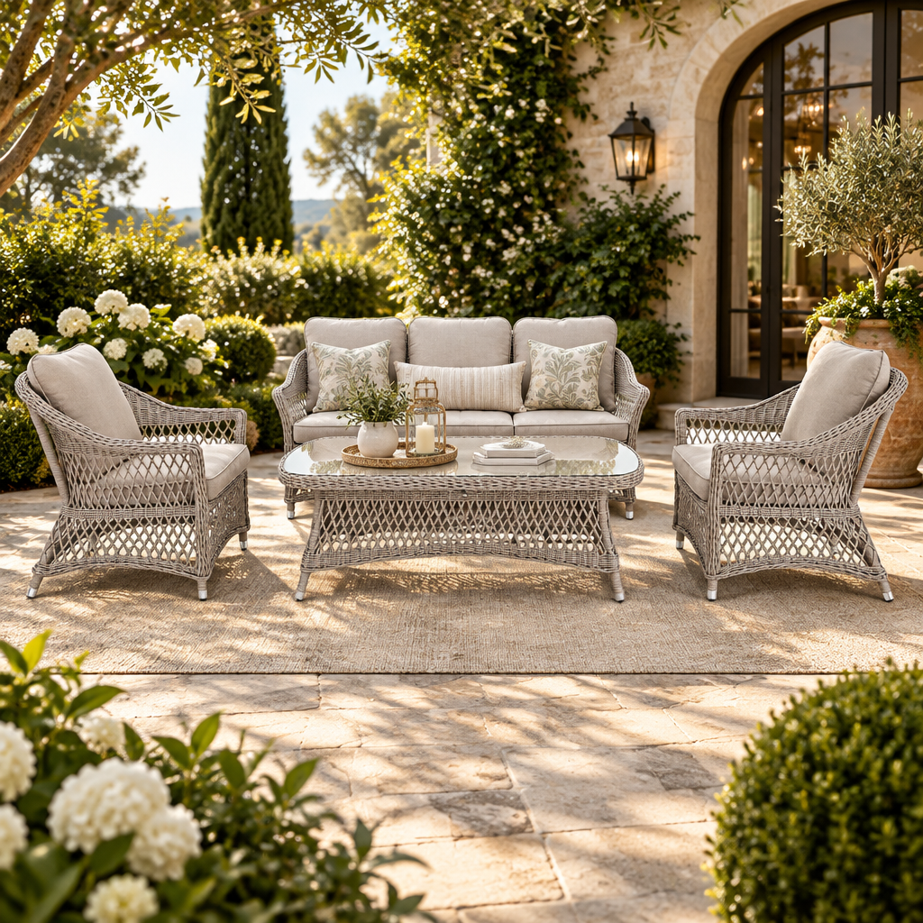 Hereford 4 Piece Outdoor Lounge Setting
