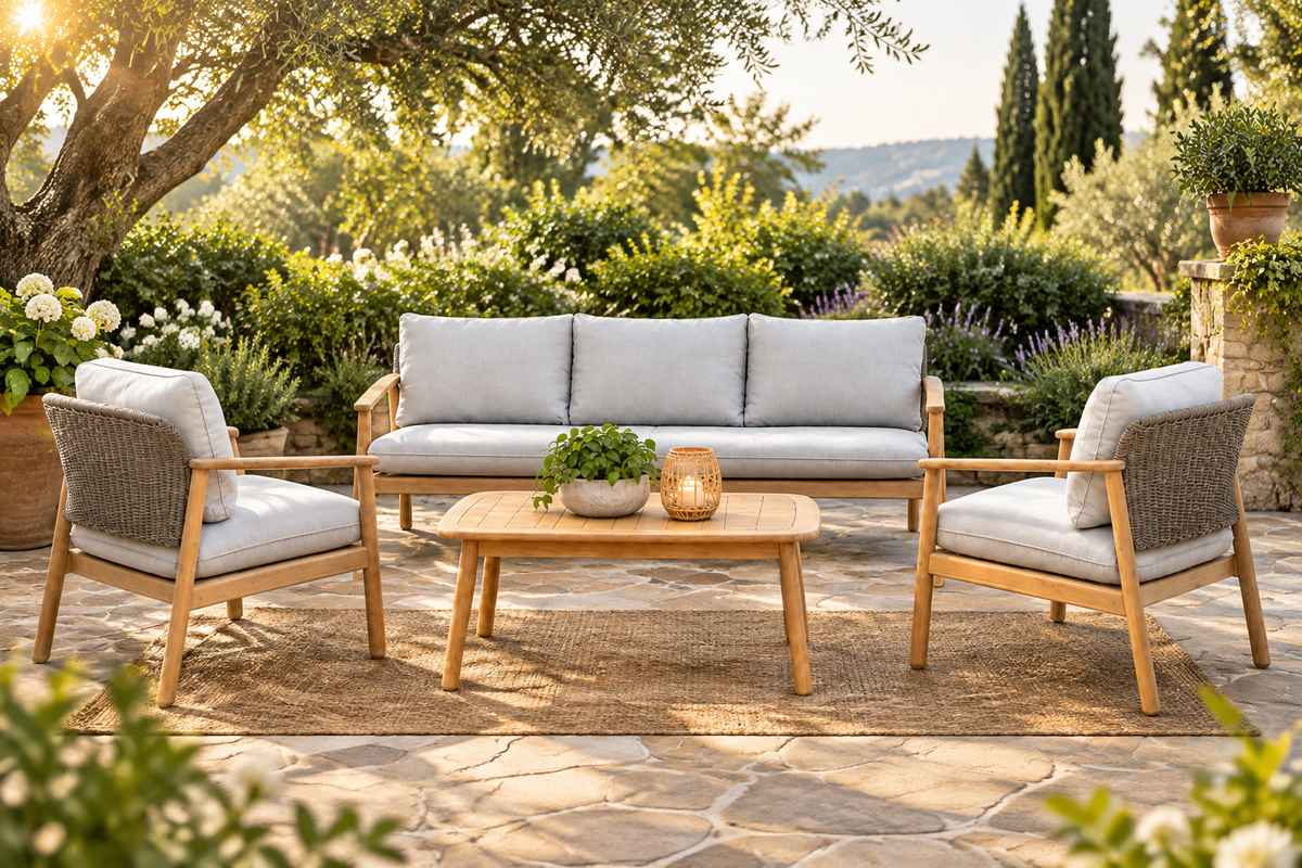 Freeport 4 Piece Outdoor Lounge Set