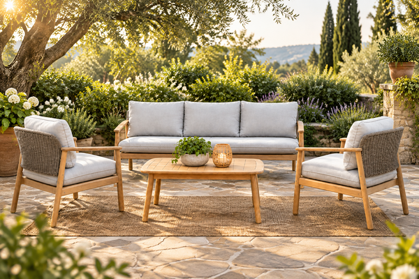 Freeport 4 Piece Outdoor Lounge Set