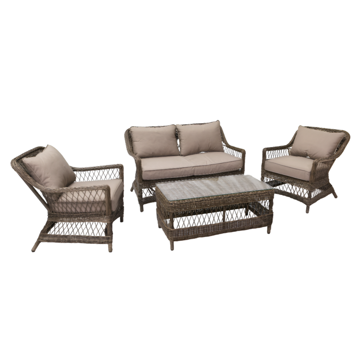 Long Island 4-Piece Lounge Set
