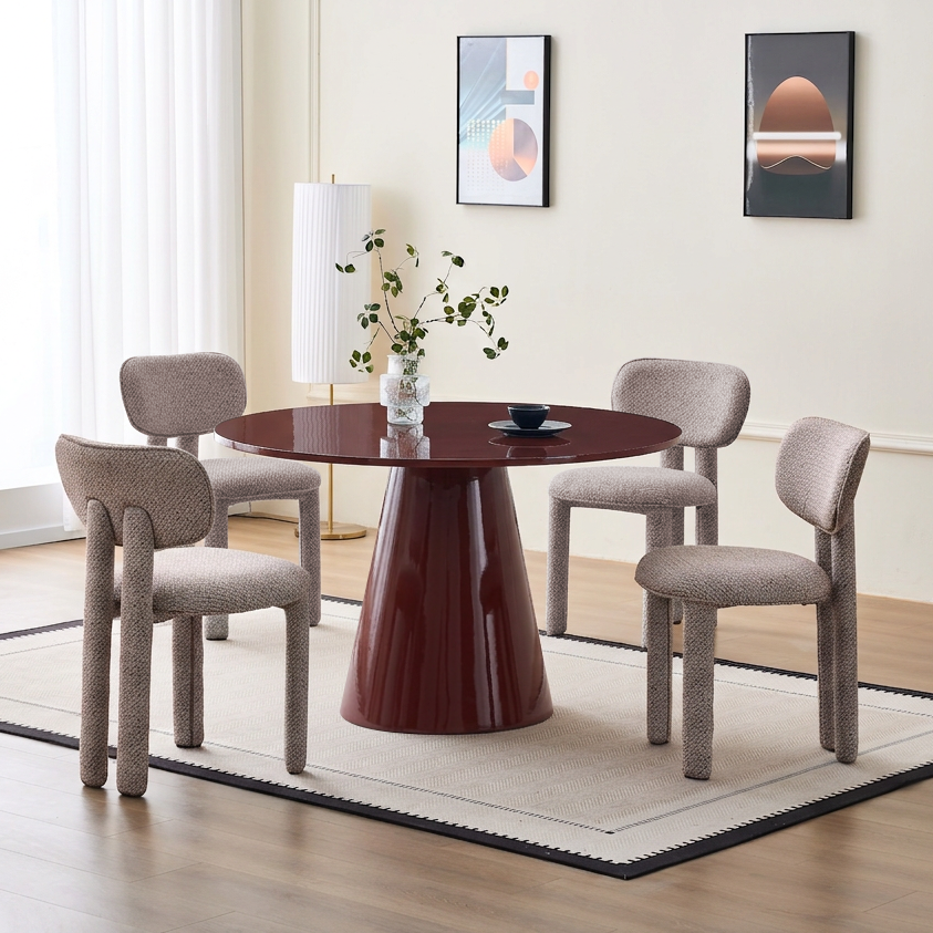 Fuego 5 Pce Round Dining Suite