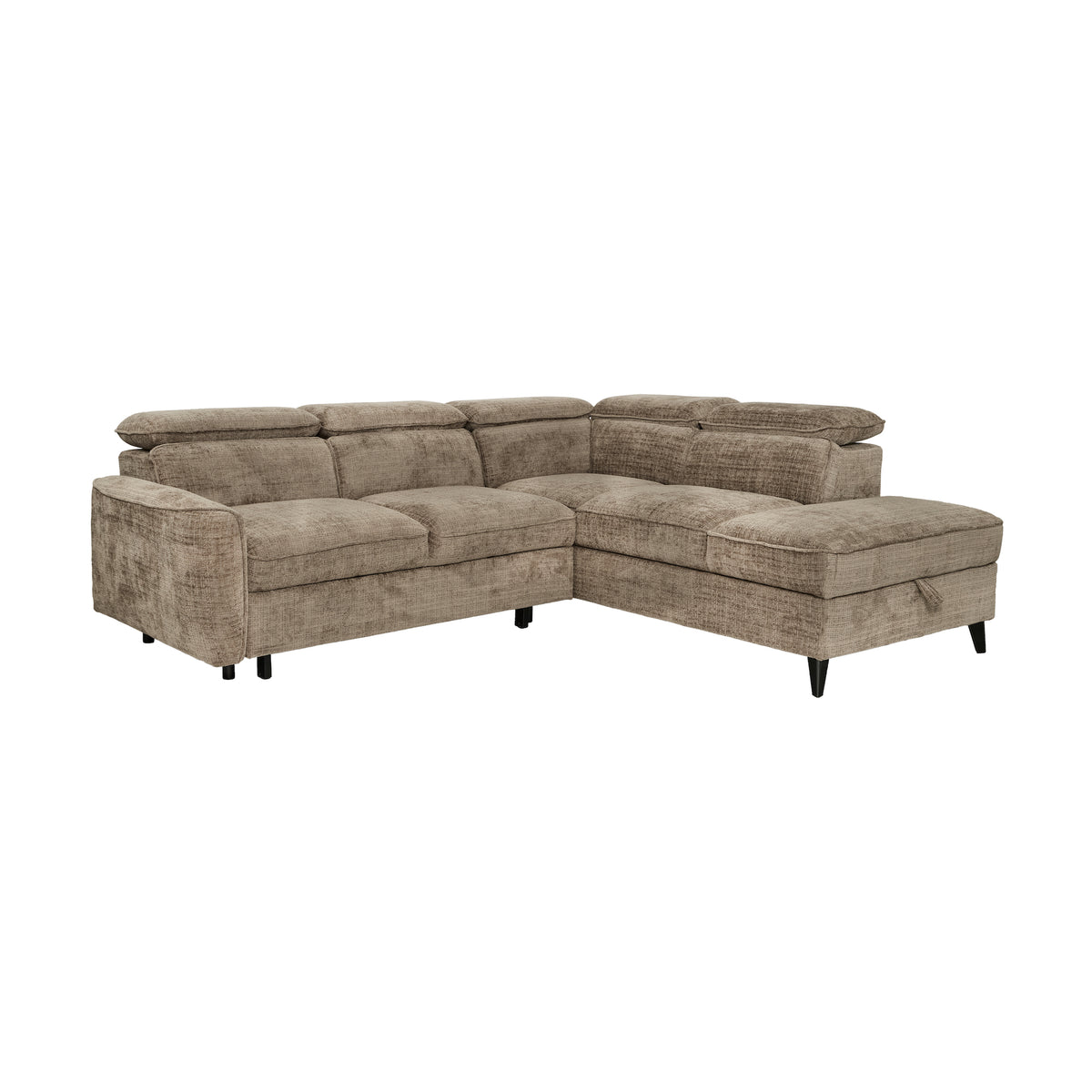 Selma Sofa Bed with Storage Chaise