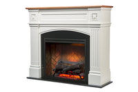 Windelsham Mantel 2kW Electric Fireplace | White Oak