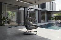 Alcatraz Hanging Egg Chair