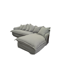 Veneta Sofa Chaise - Sky Blue