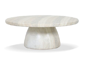 Thera Cement Round Outdoor Coffee Table