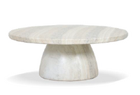 Thera Cement Round Outdoor Coffee Table