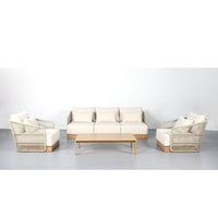 Corvo 4 Piece Outdoor Lounge Set