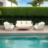 Corvo 4 Piece Outdoor Lounge Set