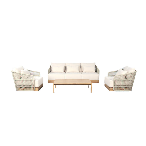 Corvo 4 Piece Outdoor Lounge Set