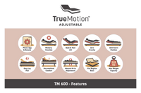 True Motion 600 Adjustable Base