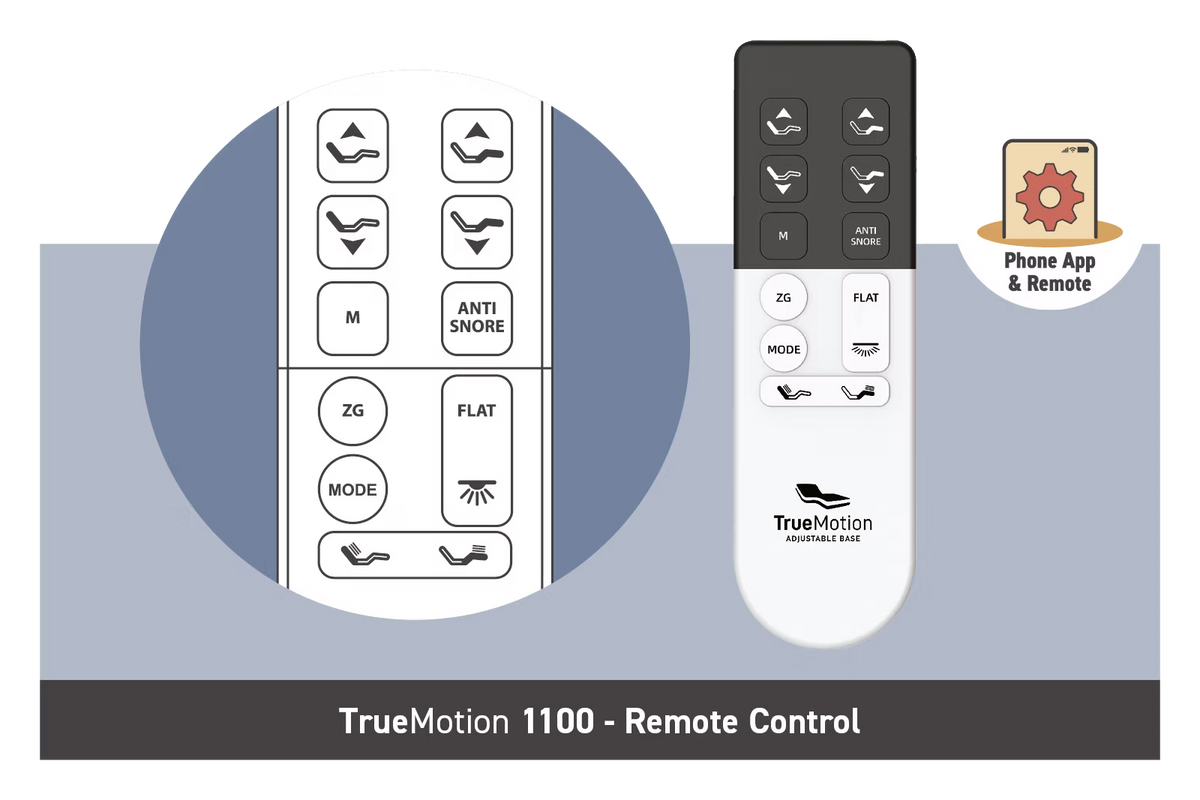 True Motion 1100 Adjustable Bed