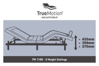 True Motion 1100 Adjustable Bed