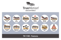 True Motion 1100 Adjustable Bed