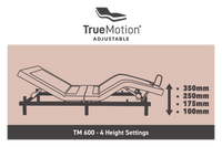 True Motion 600 Adjustable Base