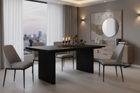 Ebony Dining Table 1800 | Black