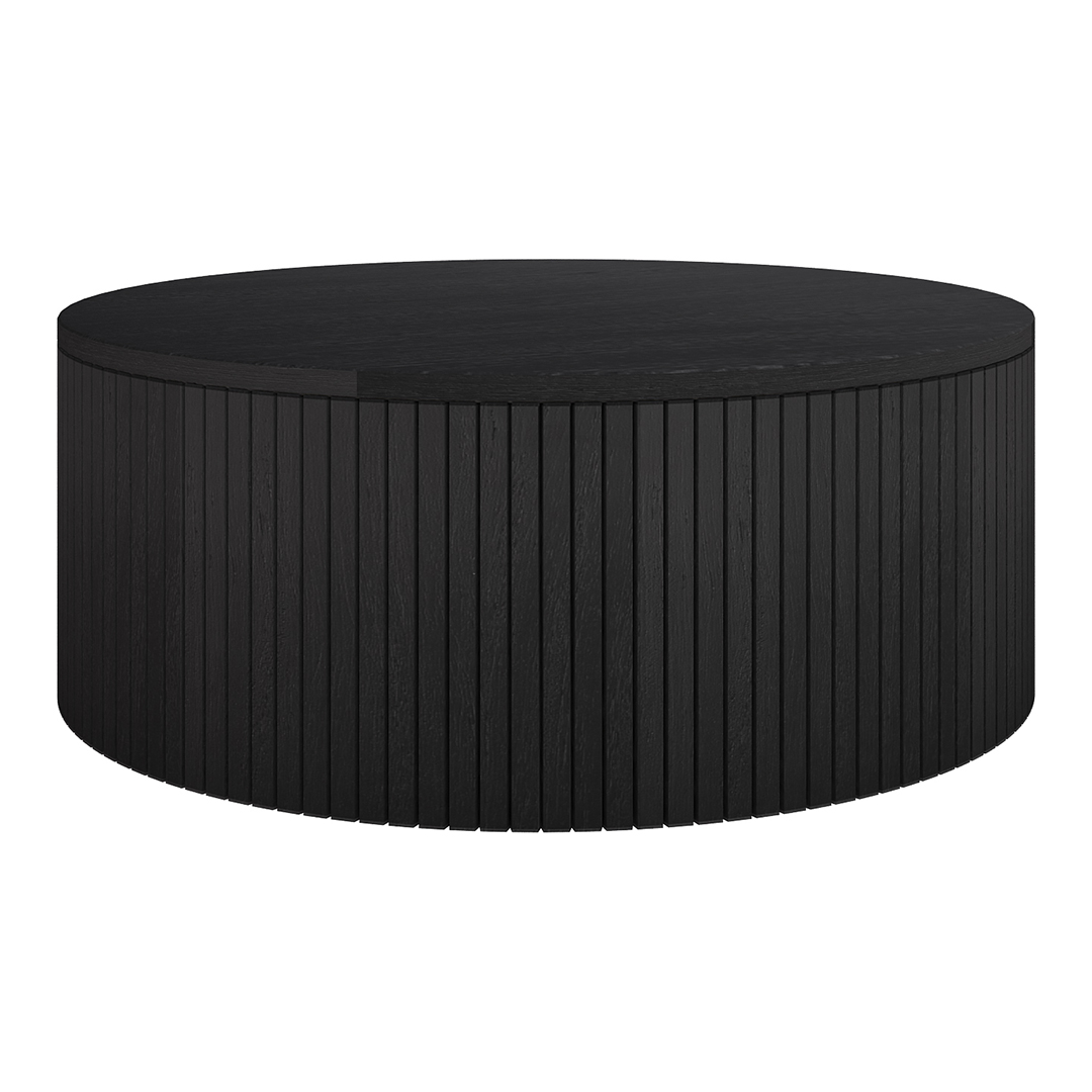 Ebony Round Coffee Table