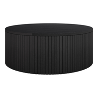 Ebony Round Coffee Table