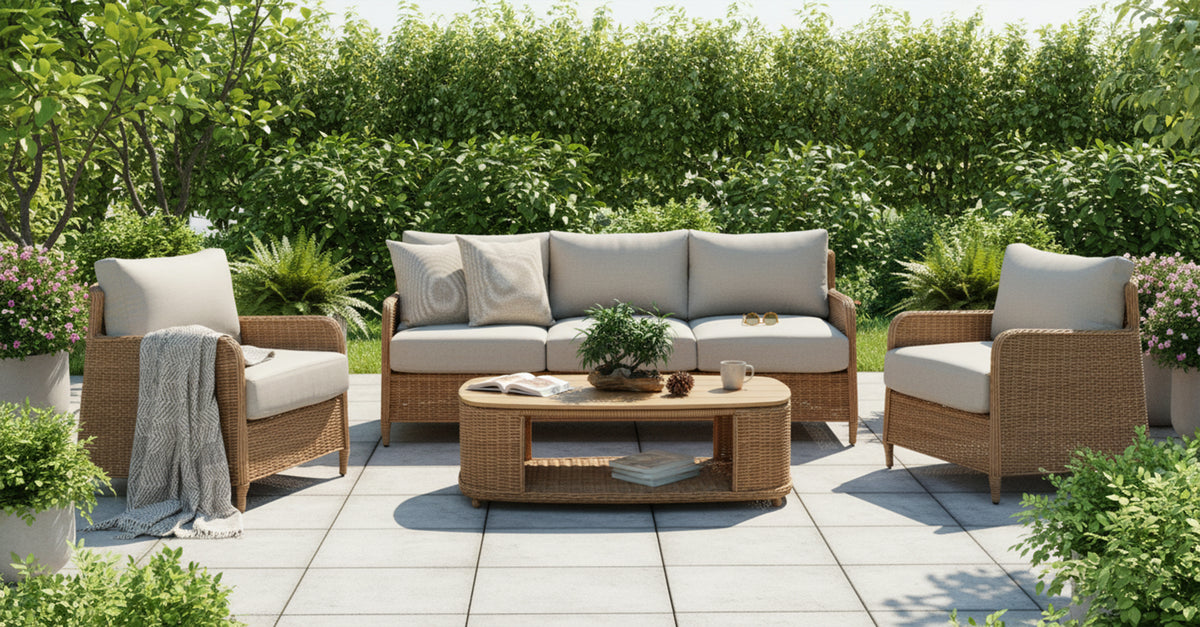 Florence 4-Piece Outdoor Lounge Set