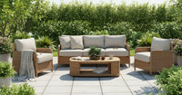 Florence 4-Piece Outdoor Lounge Set