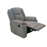 Lena Manual Recliner Chair|Charcoal