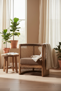 Louis Cane Chair