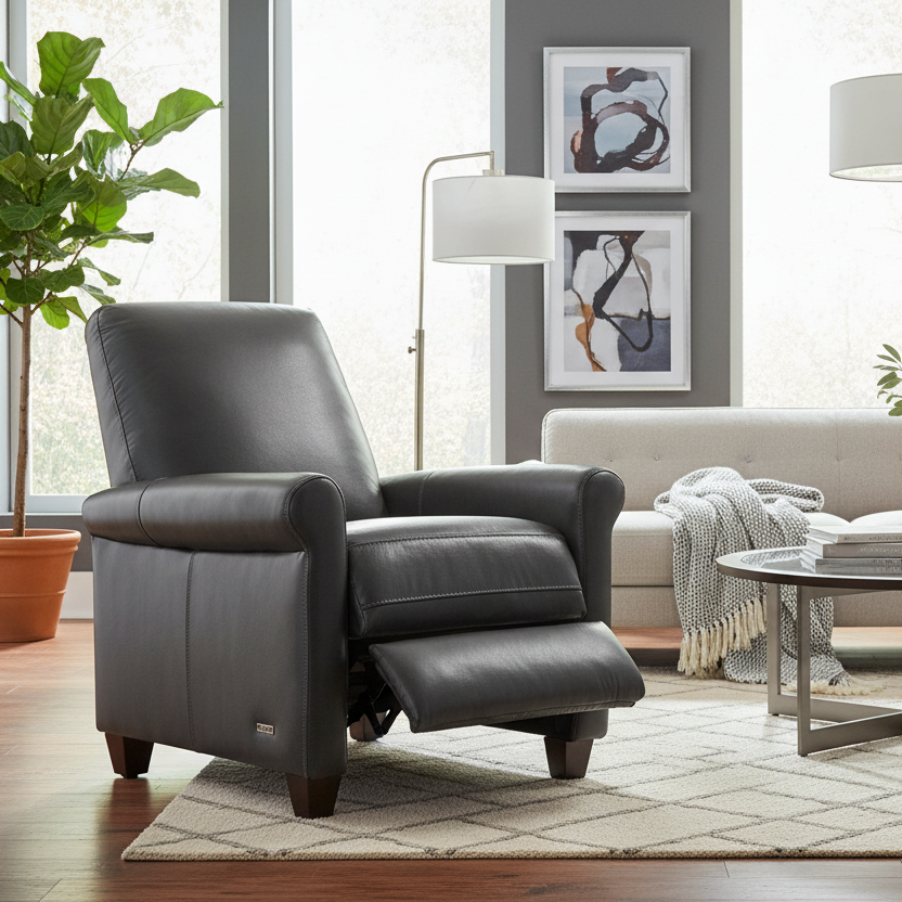 Lystrup Recliner - Umber