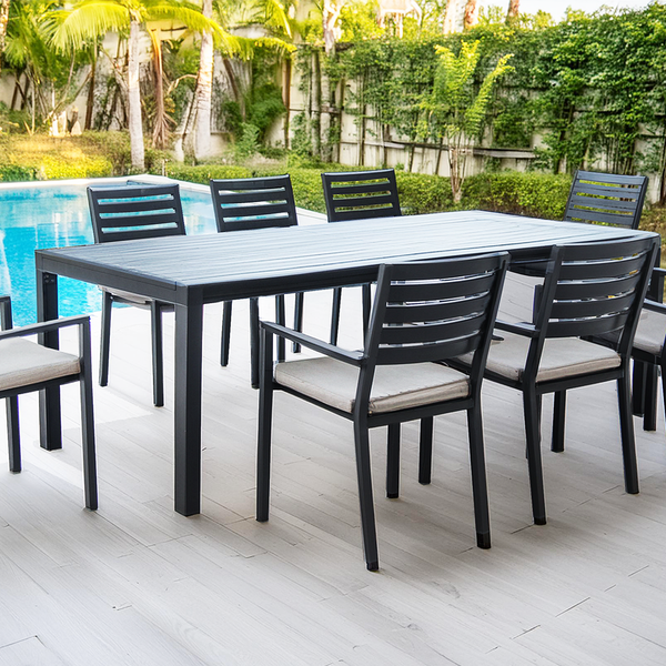 Matzo Outdoor Table 2100| Gunmetal